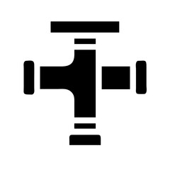 Pipe Connector Icon Vector Illustration
