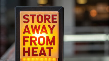 Store away from heat is crucial safety reminder in gas tank industry to prevent accidents and ensure proper handling