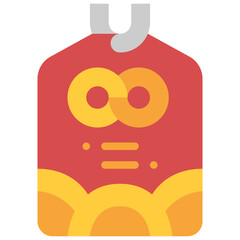 omamori flat icon