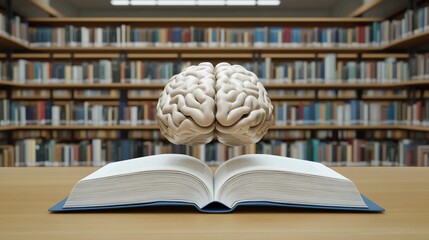 Brain over books, knowledge