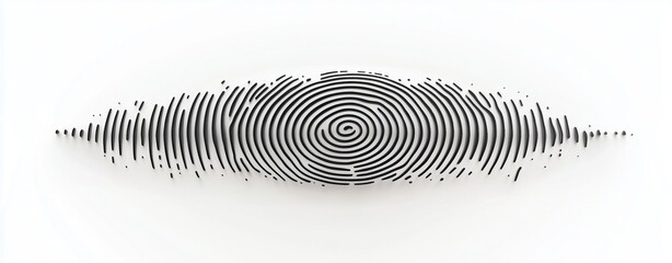 Sound Wave Pattern: An abstract illustration depicting the visual representation of a sound wave, showcasing its unique characteristics