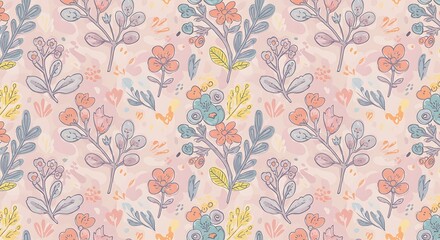 Whispers of Springtime Blooms AI Generated