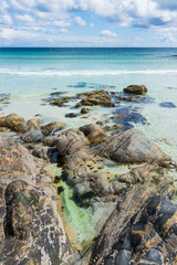 Traigh Bhagh, Crossalpol beach, Isle of Tiree, Inner Hebrides, Scotland