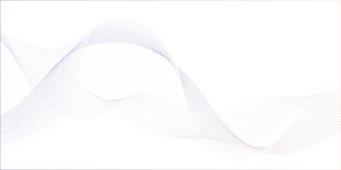 Abstract wave blend lines on transparent background. Design for banner, wallpaper, background and many more. Undulate Grey Wave Swirl, frequency sound wave, twisted curve lines with blend effect.	