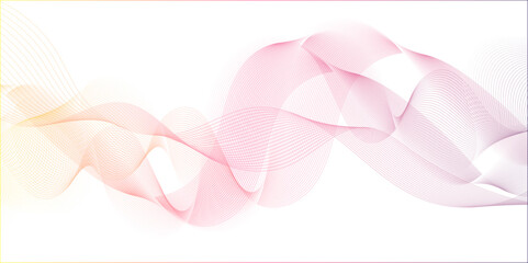 Abstract wave blend lines on transparent background. Design for banner, wallpaper, background and many more. Undulate Grey Wave Swirl, frequency sound wave, twisted curve lines with blend effect.	