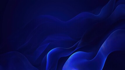 Obraz premium abstract dark blue waves background