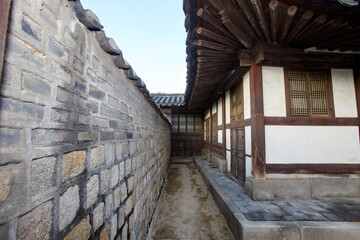 Changdeokgung Palace and Secret Garden (Huwon), UNESCO Heritage Site, Seoul, Korea, Geunjeongjeon Hall in Gyeongbokgung Palace,  South Korea, 한국 서울 경복궁 근정전 정면 사진 서울 창덕궁 인정전과 후원 (비원) 유네스코 세계문화유산