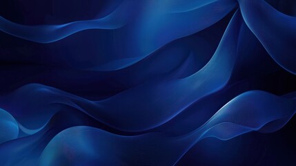 Fototapeta premium abstract dark blue waves background