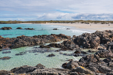 Traigh Baille a' Mhuilinn, Balevullin beach, Isle of Tiree, Inner Hebrides, Scotland