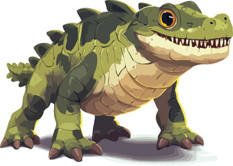 Obraz premium crocodile vector art