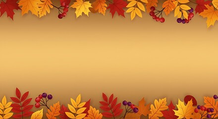 Autumn's Embrace AI Generated