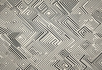 a black and white pattern with wavy lines