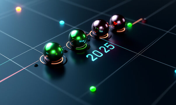 a minimalist 3d scatter plot showing potential investment opportunities fo