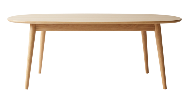 A simple yet elegent wooden coffee table mode by oak