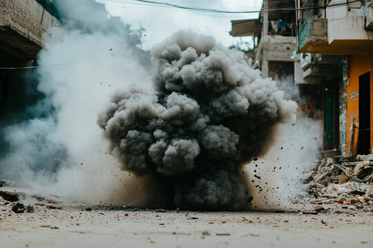 Gas explosion causes chaos at construction site, revealing danger of unsafe practices