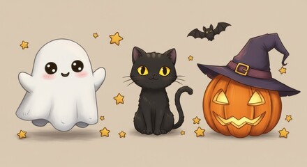 Fototapeta premium Halloween halloween decor kids image