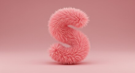 Fototapeta premium Abstract pink cloud shape