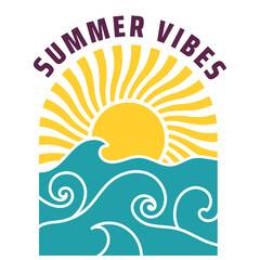 summer vibes illustration