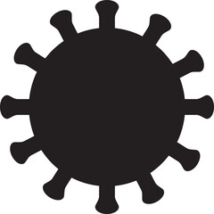 corona virus icon, virus icon vector