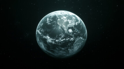 Obraz premium stunning view of Earth space, showcasing its beauty and vastness