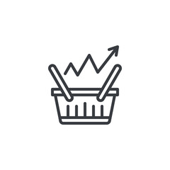 Demand Forecasting line icon