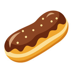 Chocolate Topped Éclair – Delicious French Pastry Dessert