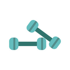colored metal fitness vector icons minimalist athletic vector icons for fitness & gym equipment  weight  barbell dumbbell