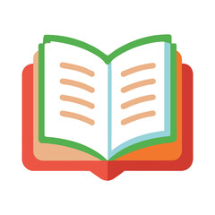 recipe book with open pages