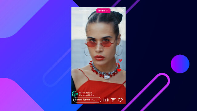Social Media Interface 01