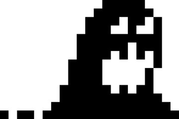 Obraz premium 8bit Ghost