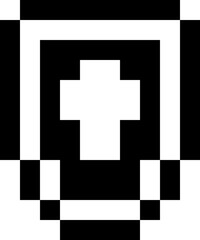Obraz premium 8bit Shield