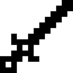 Fototapeta premium 8bit Sword
