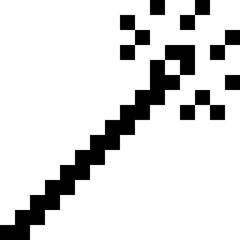 Fototapeta premium 8bit Wand