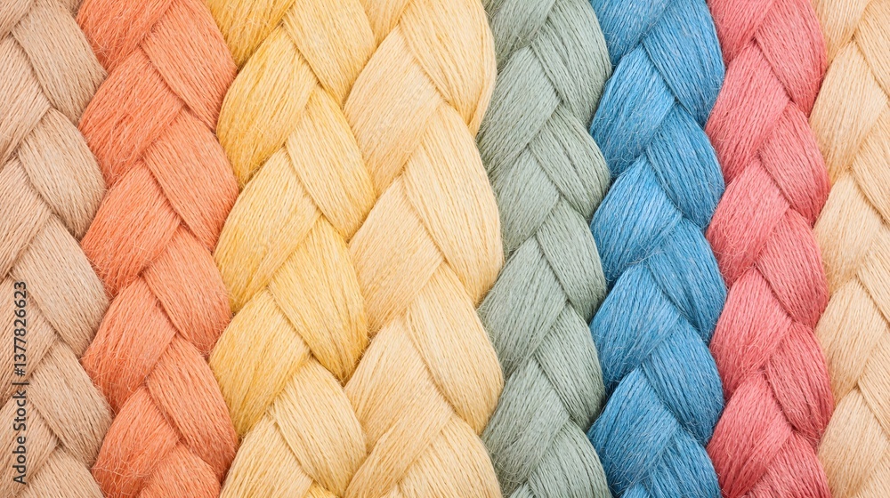 Aufkleber vibrant woven textile patterns artistic display stock image colorful environment close-up view creat