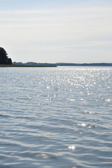 white sailboat, sailing on the lake, lake vacation
