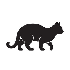 black leopard vector illustration