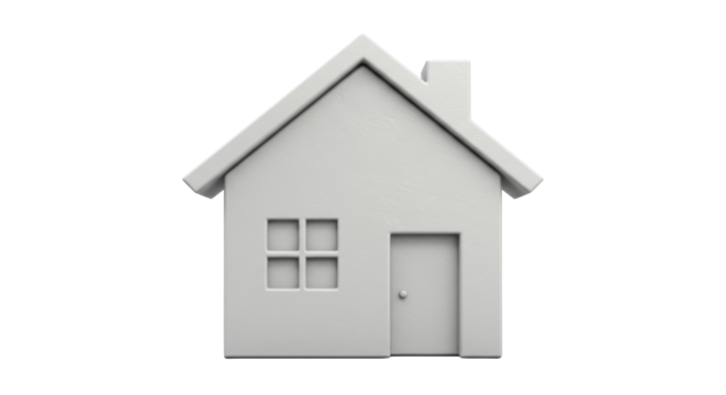 Isolated Simple House