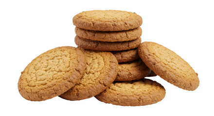 Isolated Oat Cookies