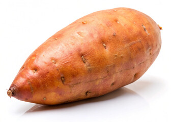 Sweet potato isolated on white background