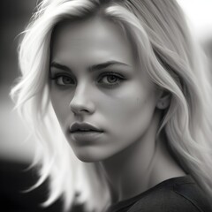 Fototapeta premium Perfection in black and white