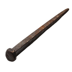 Industrial metal iron construction nail used for heavyduty applications in building and manufacturing, Industrial metal iron construction nail