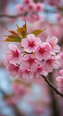 Obraz premium Spring Cherry Blossoms