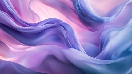 Obraz premium Abstract Purple and Blue Silk Fabric Texture