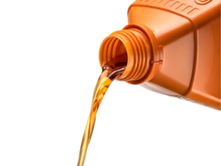 oil can isolated on white