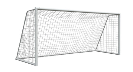 Isolated Soccer Goal