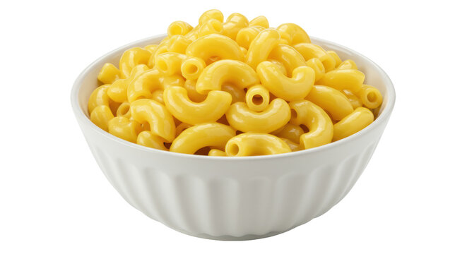 Isolated Mac and Cheese