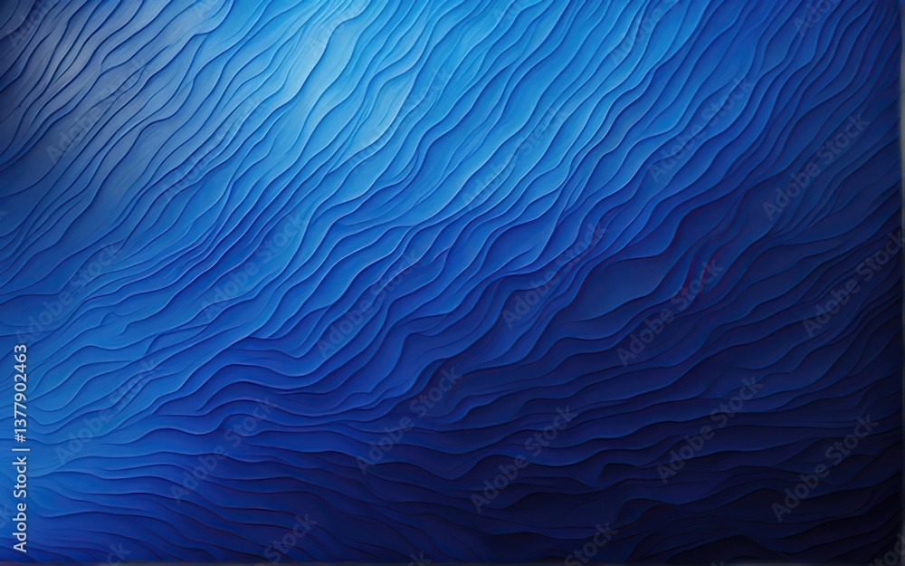 Aufkleber abstract blue background with smooth lines in it.