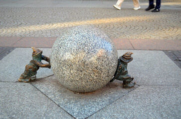 View of Old Town.  Wroclaw, Poland
