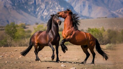 Equine Clash Primal Fury horses