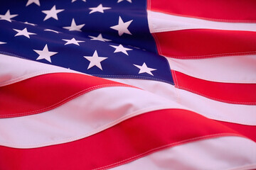 Obraz premium american flag is seen in this undated file photo
